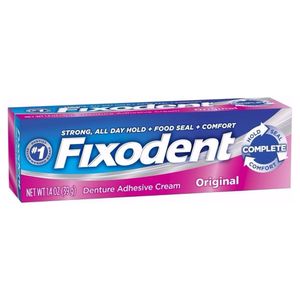 FIXODENT ORIGINAL CREME ADESIVO PARA DENTADURA 39G