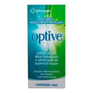 OPTIVE SOLUÇAO OFTALMICA NOVA FORMULA 10ML