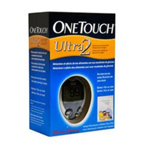 ONE TOUCH ULTRA II KIT CONTENDO MONITOR DE GLICEMIA 10TIRAS