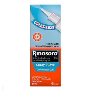 RINOSORO SIC INFANTIL 0,9% SPRAY NASAL 50ML