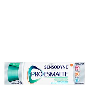 CREME DENTAL SENSODYNE PRO ESMALTE MENTA 50G