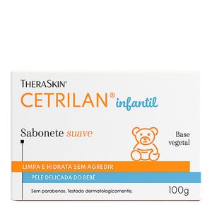 CETRILAN SABONETE SUAVE INFANTIL EM BARRA 100G