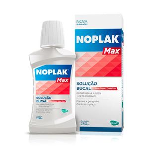 NOPLAK MAX SOLUÇAO BUCAL 250ML