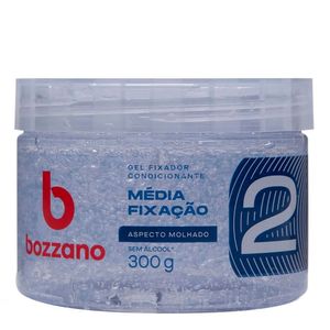 GEL FIXADOR BOZZANO ASPECTO MOLHADO INCOLOR FIXAÇAO MEDIA 30