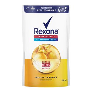 SABONETE LIQUIDO REXONA MULTIVITAMINAS REFIL 200ML