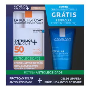 KIT ANTHELIOS AIRLICIUM FPS50 FLUIDO 2.0 40G + EFFACLAR CONC