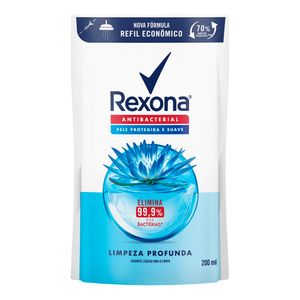 SABONETE LIQ REXONA LIMPEZA PROFUNDA SACHE REFIL ECO 200ML