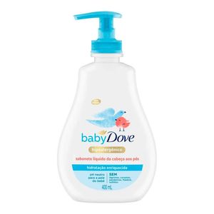 DOVE SABONETE LIQUIDO BABY HIDRATAÇAO ENRIQUECIDA 400ML