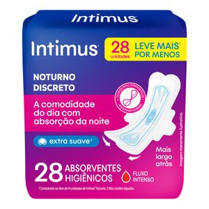ABSORVENTE INTIMUS DIA E NOITE ULTRAFINO COBERTURA SUAV-295
