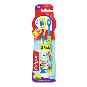 ESCOVA DENTAL INFANTIL COLGATE SMILES MINIONS EXTRA MACIA 2U