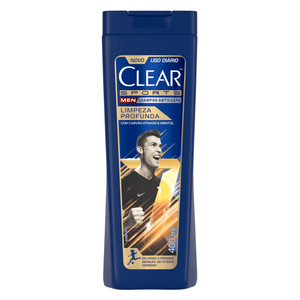 SHAMPOO CLEAR MEN ANTICASPA LIMPEZA PROFUNDA 400ML