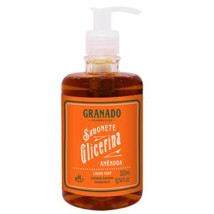 SABONETE LIQUIDO GRANADO GLICERINA AMENDOAS 300ML PUMP