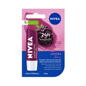 NIVEA PROTETOR LABIAL AMORA SHINE 4,8G