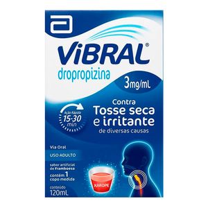 VIBRAL 30MG/10ML XAROPE ADULTO 120ML