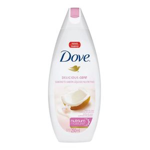 DOVE SABONETE LIQUIDO COCO E MANTEIGA DE CACAU 250ML