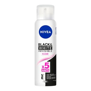 NIVEA DESODORANTE AE INVISIBLE BLACK WHITE CLEAR 150ML