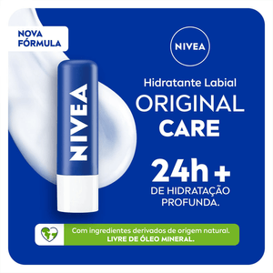 NIVEA PROTETOR LABIAL ESSENTIAL CARE 4,8G