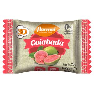 GOIABADA FLORMEL ZERO AÇUCAR 25G