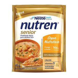 NUTREN SENIOR SOPA NUTRITIVA FRANGO E AVEIA 40G