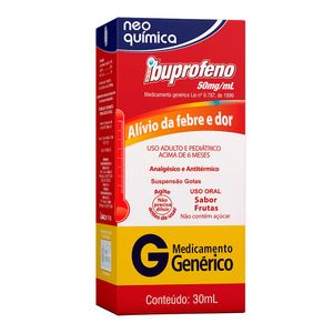 IBUPROFENO NEO 50MG/ML GOTAS 20ML GEN