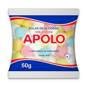 ALGODAO APOLO BOLA COLORIDA 50G