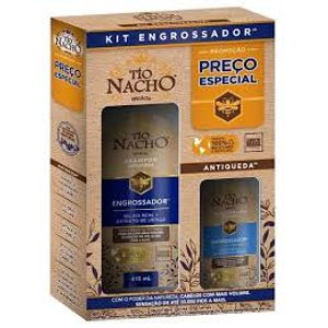 KIT SHAMPOO TIO NACHO ANTIQUEDA ENGROSSADOR 415ML+COND 200M