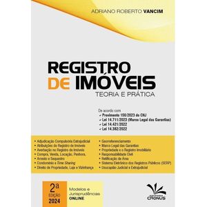 REGISTRO DE IMOVEIS - TEORIA E PRATICA