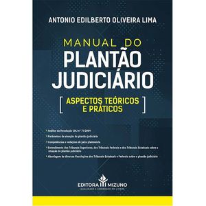 MANUAL DO PLANTAO JUDICIARIO