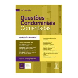 QUESTOES CONDOMINAIS COMENTADA - 1001 QUESTOES COMENTADAS