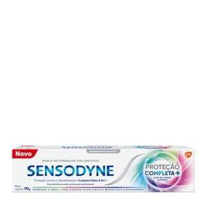 CREME DENTAL SENSODYNE PROTEÇAO COMPLETA 90G