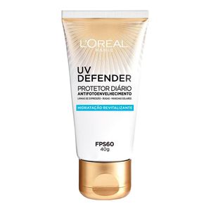 LOREAL PROTETOR SOLAR DEFENDER HIDRATAÇAO FPS60 40G