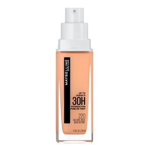BASE LIQUIDA MAYBELLINE SUPER STAY 24H COR 220 NATURAL BEGE