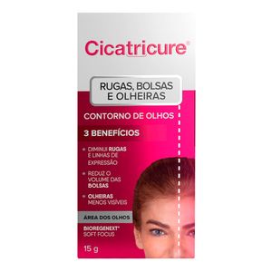 CICATRICURE CONTORNO DOS OLHOS BLUR E FILLER 15G