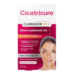 CICATRICURE SERUM CLAREADOR FACIAL 30ML