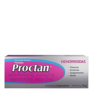 PROCTAN POMADA 25G 6APLICADORES