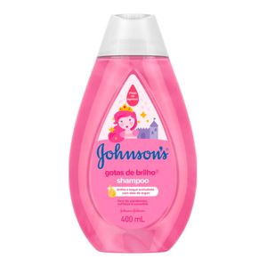 SHAMPOO JOHNSONS BABY GOTAS DE BRILHO 400ML