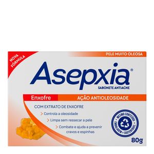ASEPXIA SABONETE EM BARRA ENXOFRE 80G
