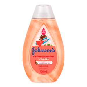 SHAMPOO JOHNSONS BABY CABELOS CACHEADOS 400ML