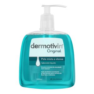 DERMOTIVIN ORIGINAL SABONETE LIQUIDO PELE OLEOSA OU MISTA 30