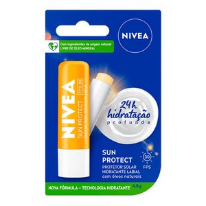 NIVEA PROTETOR LABIAL SUN PROTECT FPS30 4,8G