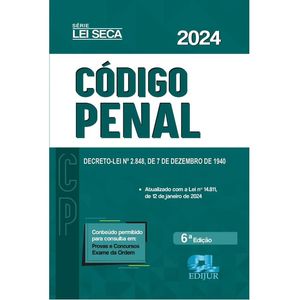 MINI CODIGO PENAL - SERIE LEI SECA