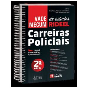 VADE MECUM DE ESTUDOS RIDEEL - CARREIRAS POLICIAS