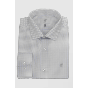 Camisa Manga Longa Sem Bolso  Xadrez Preto