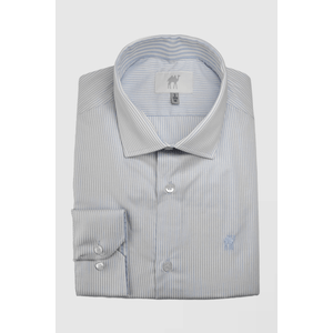 Camisa Custom s/bolso ml Azul Claro