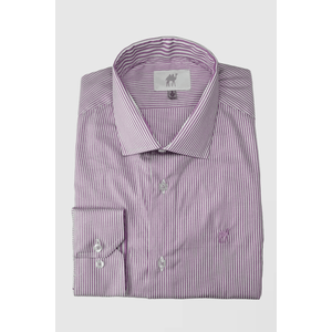 Camisa Custom Manga Longa Sem Bolso Roxo