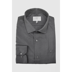 Camisa Manga Longa Custom Cinza Chumbo