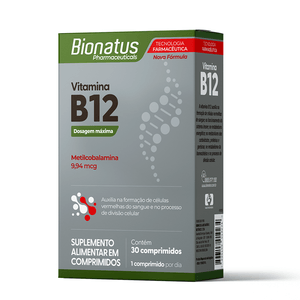 VITAMINA B12 BIONATUS 30CAP