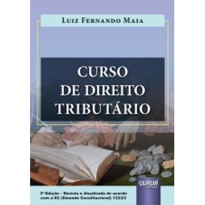 CURSO DE DIREITO TRIBUTARIO