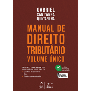 MANUAL DE DIREITO TRIBUTARIO - VOLUME UNICO