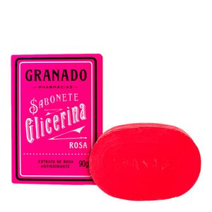 SABONETE GRANADO GLICERINA  ROSA 90G